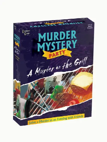 A Murder on the Grill Murder Mystery Party Game - Image 1