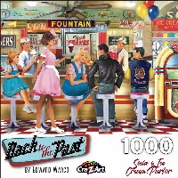 Cra-Z-Art Back to the Past Jigsaw Puzzle - Soda and Ice Cream Parlor - 1000 Piece