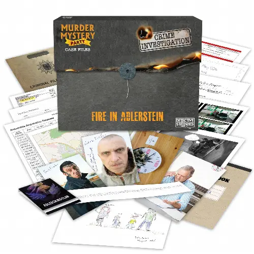 Murder Mystery Party Case Files: Fire in Adlerstein - Image 1