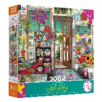 Ceaco - Tracy Flickinger - Flower Shoppe - 300 Piece Oversized Jigsaw Puzzle