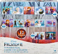 Licensed 12-Pack of Jigsaw Puzzles for Families and Kids Ages 4 and up (Styles May Vary)