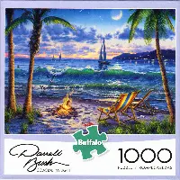 Buffalo Games - Darrell Bush - Coastal Twilight - 1000 Piece Jigsaw Puzzle