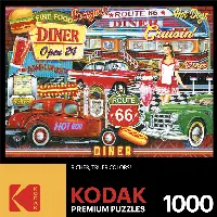 Kodak 1000 Piece Jigsaw Puzzle - 50's Diner