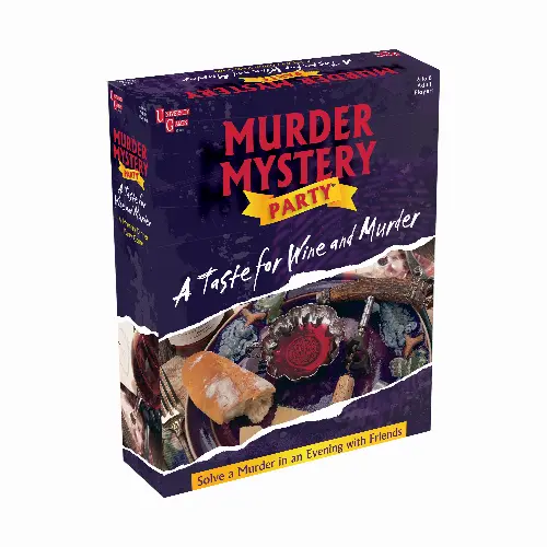 A Taste For Wine & Murder Murder Mystery Party Game - Image 1