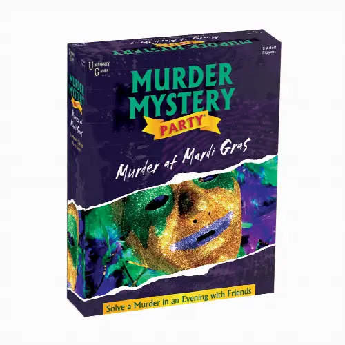 Murder at Mardi Gras Murder Mystery Party Game - Image 1