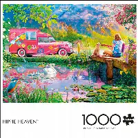 Buffalo Games Hippie Heaven - 1000 Pieces Jigsaw Puzzle