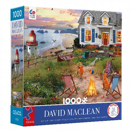 Ceaco - David Maclean - Ocean Playground - 1000 Piece Jigsaw Puzzle - Image 1