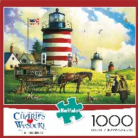 Buffalo Games - Charles Wysocki - The Three Sisters - 1000 Piece Jigsaw Puzzle