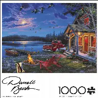 Buffalo Games 1000-Piece Darrell Bush Collection The Perfect Getaway Jigsaw Puzzle