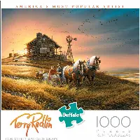 Buffalo Games 1000pc Jigsaw Puzzle Terry Redlin, Amber Waves Of Grain