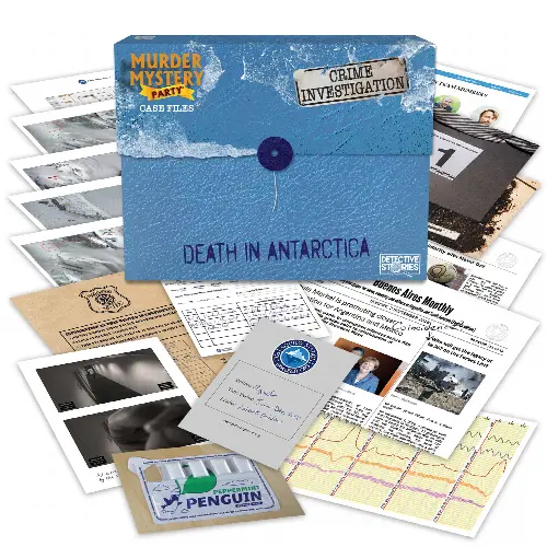 Murder Mystery Party Case Files: Death in Antarctica - Image 1