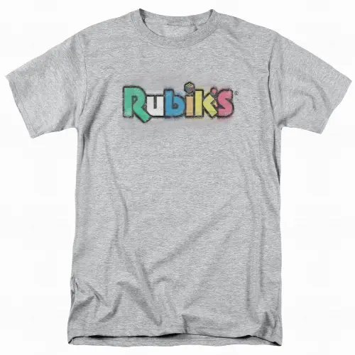 Rubiks Cube - Old School Print - Short Sleeve Shirt - Image 1