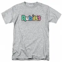 Rubiks Cube - Old School Print - Short Sleeve Shirt