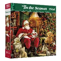 Ceaco - Christmas - Santa's Magical Toy Shop - 550 Piece Holiday Jigsaw Puzzle