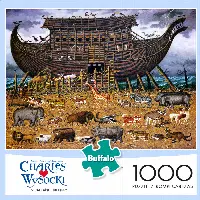 Buffalo Games Charles Wysocki Noah & Friends 1000 Piece Jigsaw Puzzle