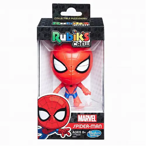 Rubik's Crew 2X2 Puzzlehead Game: Marvel Spider-Man Edition, Ages 8 and up - Image 1