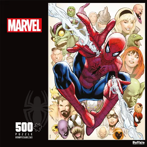 Buffalo Games Marvel The Amazing Spider-Man 500 Pieces Jigsaw Puzzle - Image 1