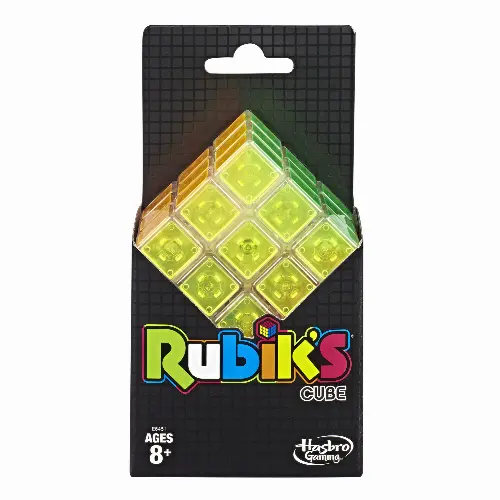 Rubik's Cube Neon Pop 3 x 3 Puzzle for Kids Ages 8 and Up - Image 1