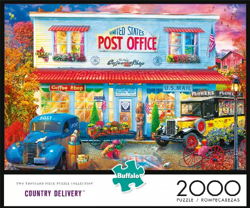 Buffalo Games - Country Delivery - 2000 Piece Jigsaw Puzzle - Image 1