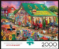 Buffalo Games Antique Market - 2000 Pieces Jigsaw Puzzle