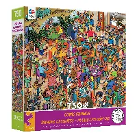 Ceaco - Comic Crowds - Restaurant Scene - 750 Piece Jigsaw Puzzle