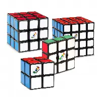 Rubiks, 4-Pack Cubes Edge Mini Original Master Gift Set, for Ages 8+