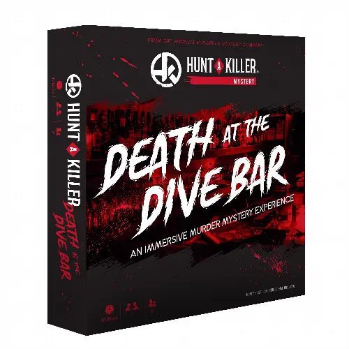 Hunt A Killer - Death at the Dive Bar - Immersive Murder Mystery Game - Image 1