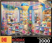 Kodak 2000 Piece Jigsaw Puzzle - Main Street Bakery