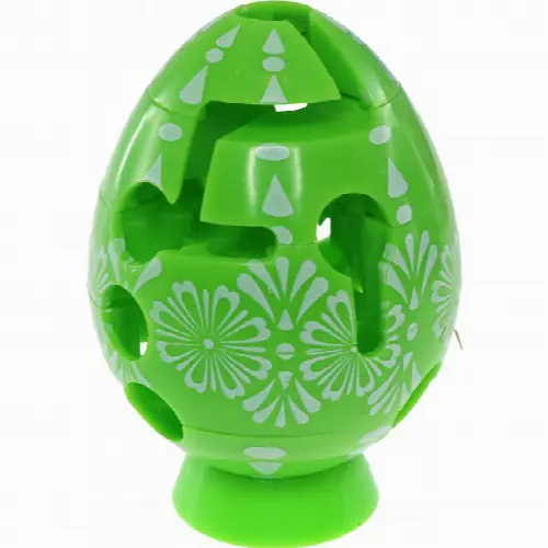 Smart Egg Labyrinth Puzzle - Easter Green - Image 1