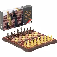 Magnetic Chess & Draught Set - Small
