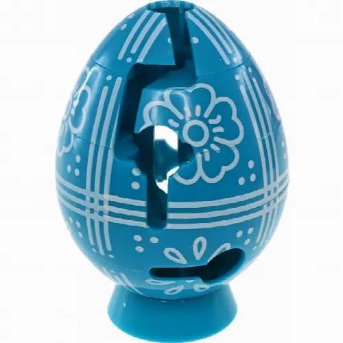 Smart Egg Labyrinth Puzzle - Easter Aqua - Image 1