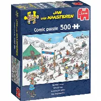 Jan van Haasteren Comic Puzzle - Reindeer Races | Jigsaw