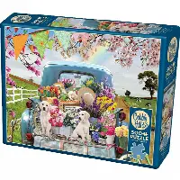 Country Truck in Spring - Large Piece | Jigsaw