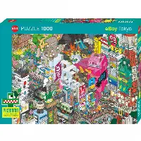 Pixorama eBoy: Tokyo Quest - Seek-and-Find Puzzle | Jigsaw