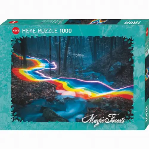 Magic Forests: Rainbow Road Jigsaw Puzzle - 1000 Piece - Image 1