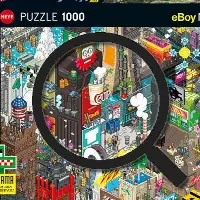 Pixorama eBoy: New York Quest - Seek-and-Find | Jigsaw