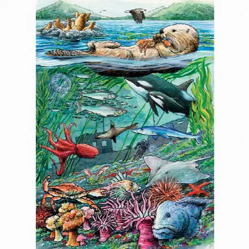 Life on the Pacific Ocean - Tray Puzzle | Jigsaw - Image 1
