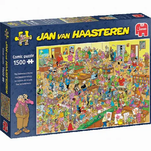 Jan van Haasteren Comic Puzzle - The Retirement Home | Jigsaw - Image 1