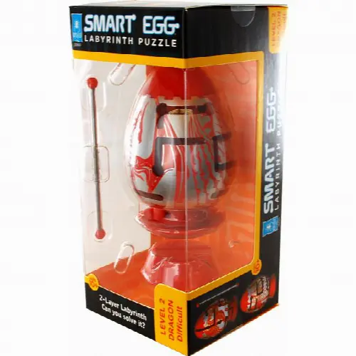 Smart Egg Labyrinth Puzzle - Red Dragon - Level 2 - Image 1