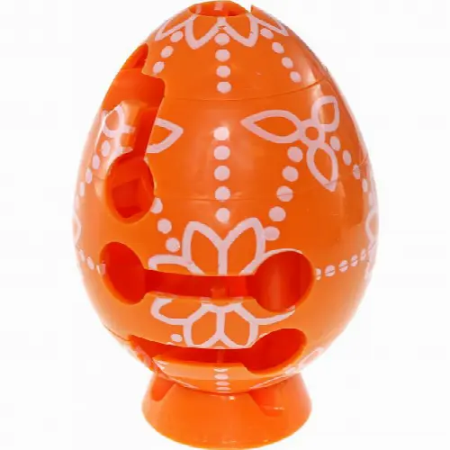 Smart Egg Labyrinth Puzzle - Easter Orange - Image 1