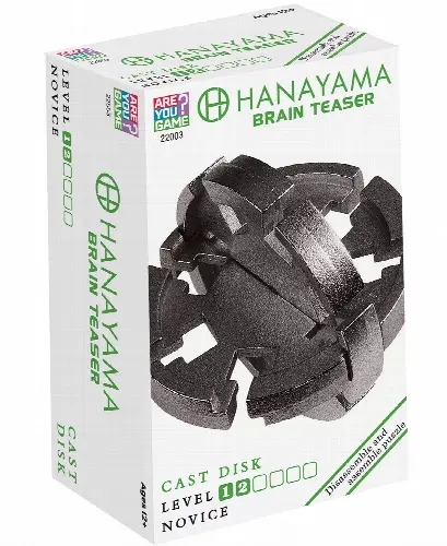 Hanayama Level 2 Cast Puzzle - Disk - Image 1