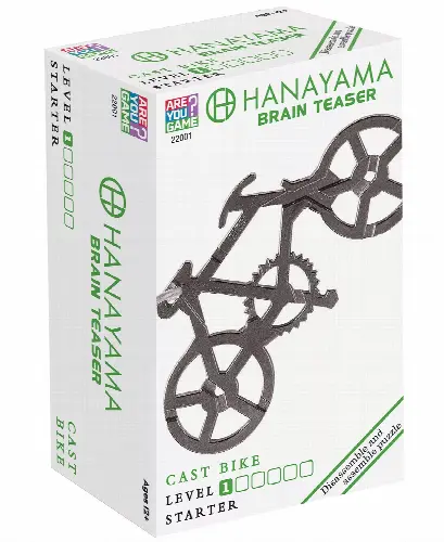 Hanayama Level 1 Cast Puzzle - Bike - Image 1