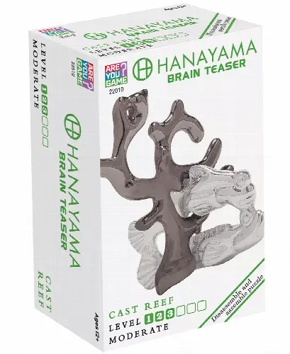 Areyougame Hanayama Level 3 Cast Puzzle - Reef - Image 1