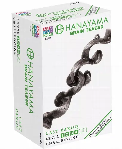 Areyougame Hanayama Level 4 Cast Puzzle - Baroq - Image 1