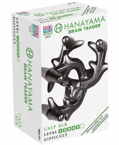 Areyougame Hanayama Level 5 Cast Puzzle - Elk - Image 1