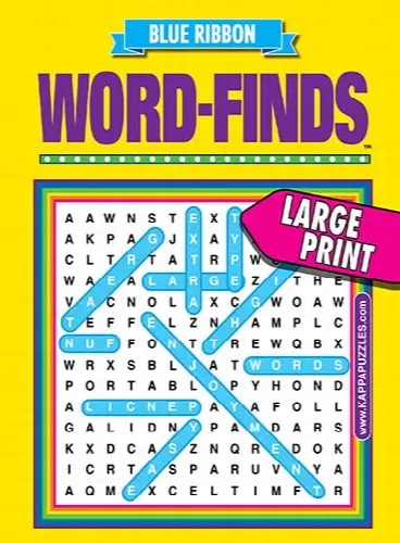 Blue Ribbon Word-Finds Magazine Subscription - Image 1