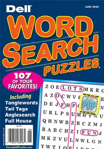 Dell Word Search Puzzles Magazine Subscription - Image 1