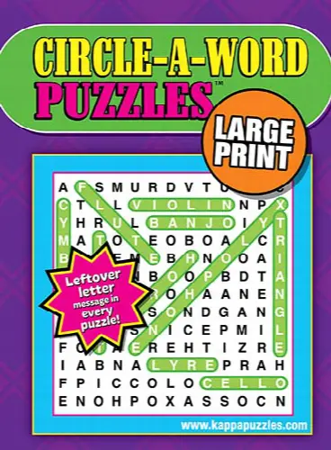 Circle-A-Word Large Print Magazine Subscription - Image 1