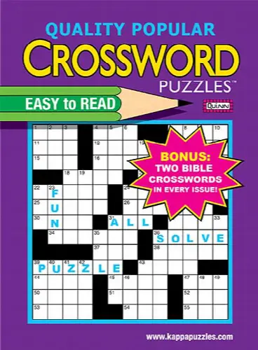 Quality Popular Crossword Puzzles (Jumbo) Magazine Subscription - Image 1