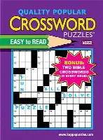 Quality Popular Crossword Puzzles (Jumbo) Magazine Subscription - 9 Issues